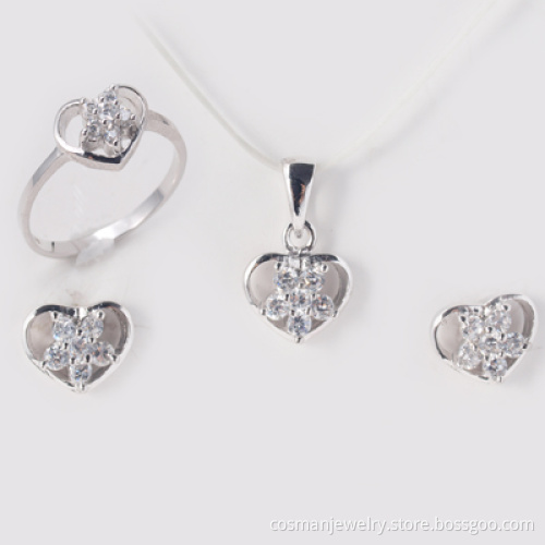 Costume fashion silver jewellery